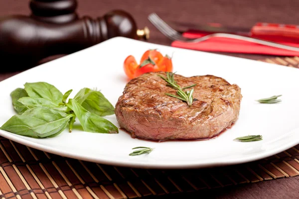 Steak vom Grill — Stockfoto