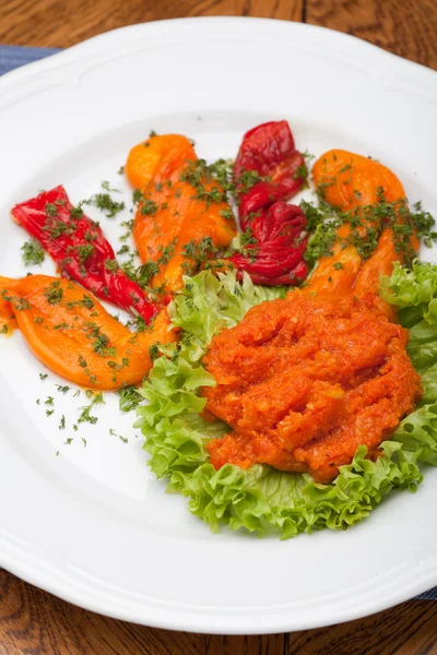 Puree of peppers — Stock Photo, Image