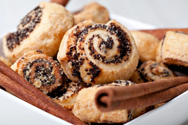 stock image Pinwheel cookies with cinnamon