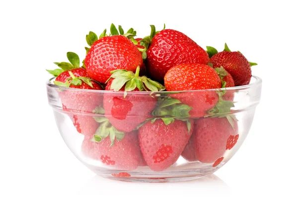 Bowl of Strawberries — Stock Photo, Image