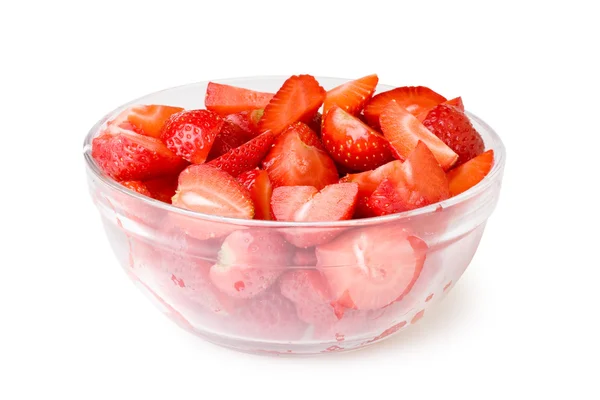 Bowl of Strawberries — Stock Photo, Image