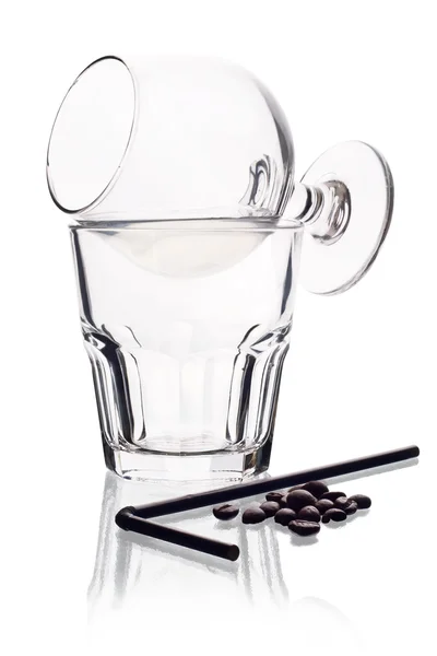 Glasses with sambuca — Stock Photo, Image