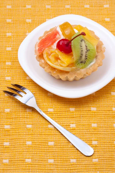 stock image Fruit dessert tarts