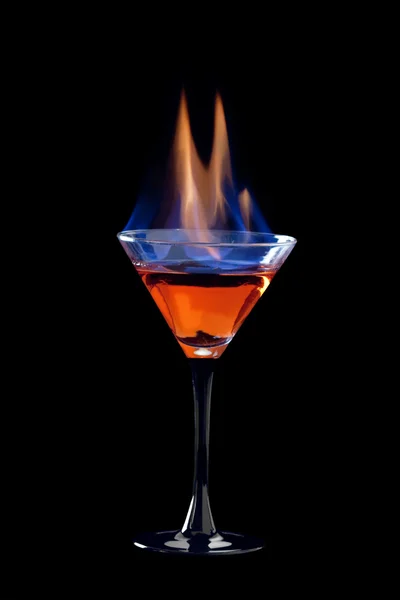 Flamer koktejl — Stockfoto