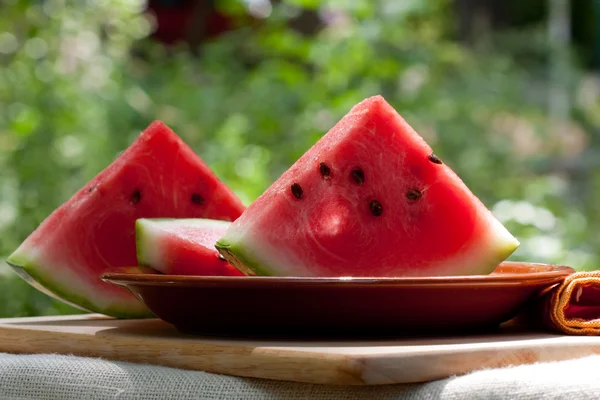Watermelon slices — Stock Photo, Image