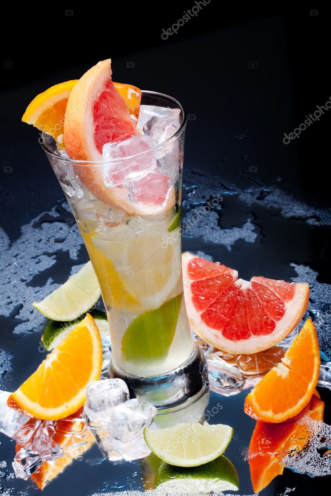 Citrus fruit drink — Stock Photo © gresey 8531268