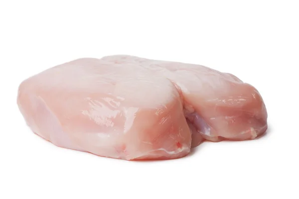 Сырая куриная грудка — стоковое фото