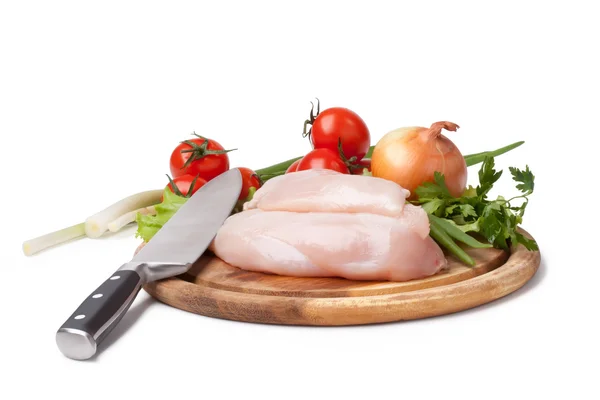 stock image Raw chicken breast