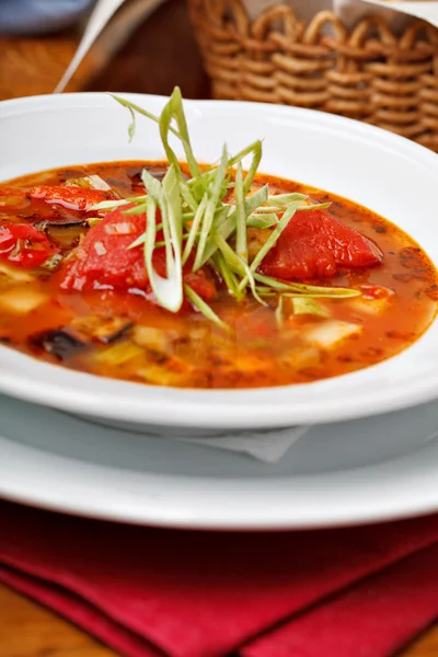Zupa minestronowa — Zdjęcie stockowe