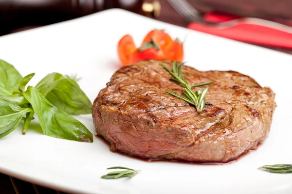 Steak vom Grill — Stockfoto