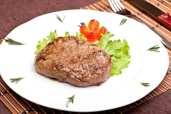 Steak grillé — Photo
