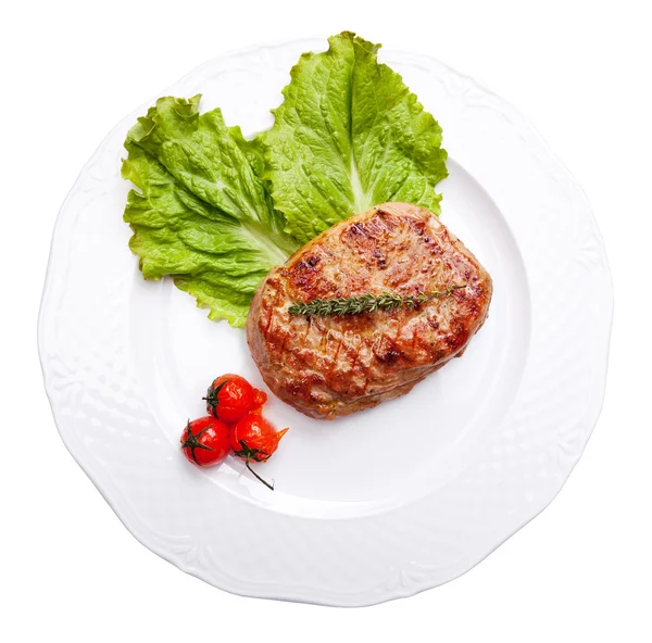 Gegrilde biefstuk — Stockfoto