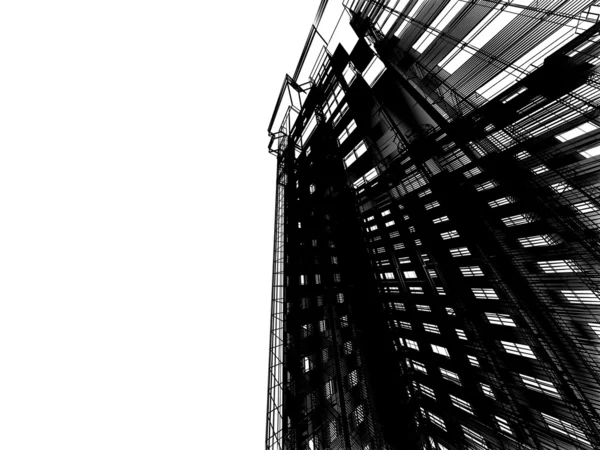 A modern épület absztrakt — Stock Fotó