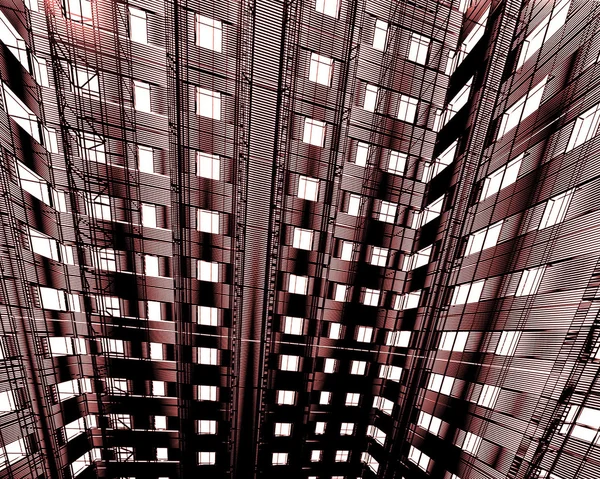 Rascacielos moderno — Foto de Stock