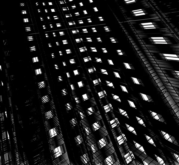 Rascacielos abstractos — Foto de Stock