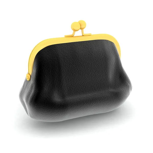 The color purse on a white background — Stock Photo, Image
