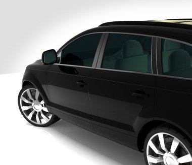 Black auto clipart