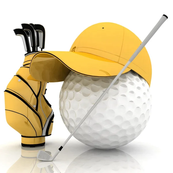 ゴルフをするために属しています。 — ストック写真