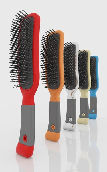 Cepillos para el cabello —  Fotos de Stock