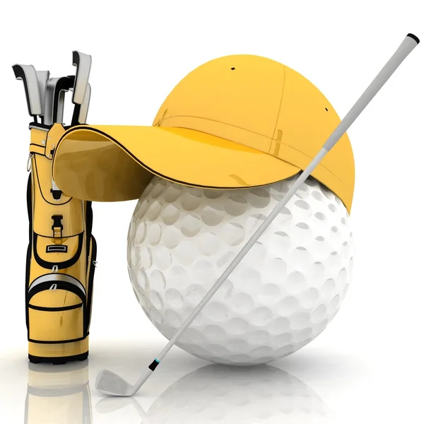 Belonging for playing golf — Stock Photo, Image