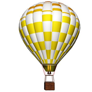 Hot air balloon clipart