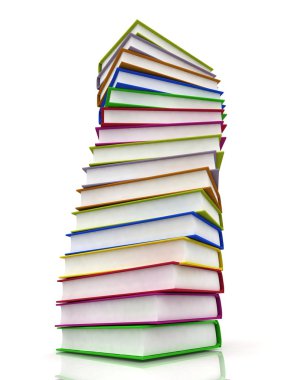 Stacks of books clipart