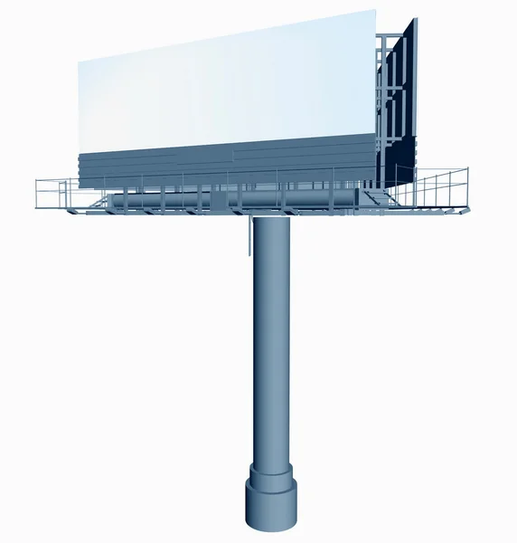 Utomhus billboard — Stockfoto
