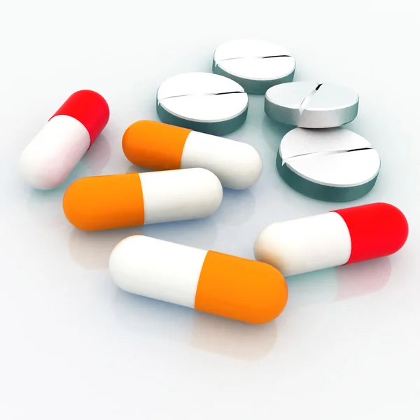 Medicina píldora —  Fotos de Stock