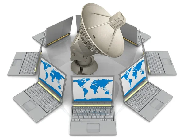 Global kommunikation — Stockfoto