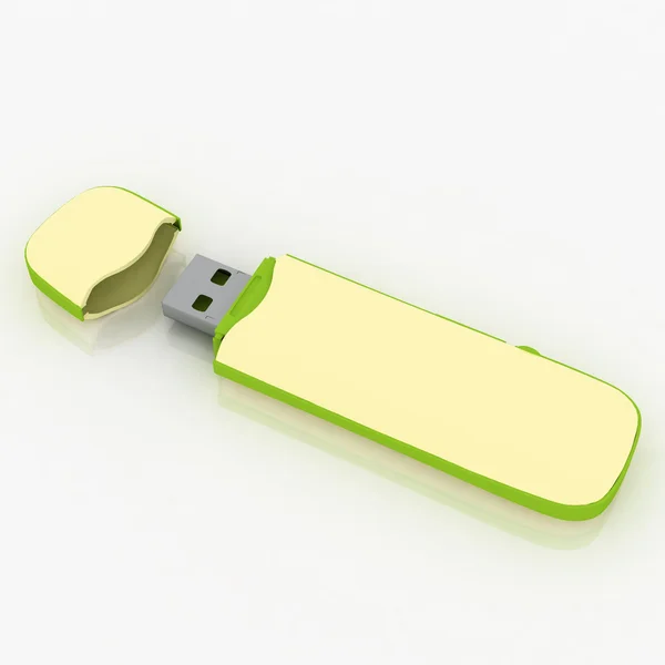 USB накопитель — стоковое фото