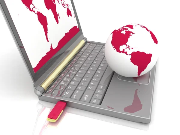 Red global Internet — Foto de Stock