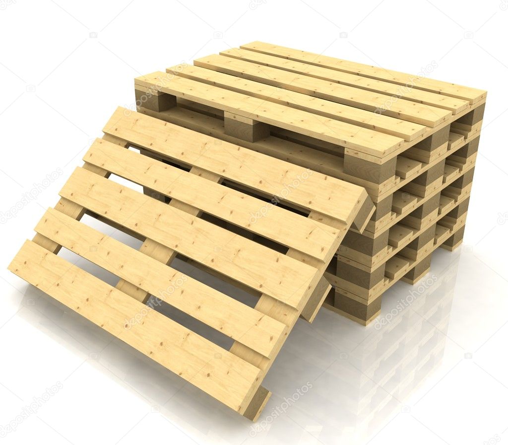 Wooden pallets