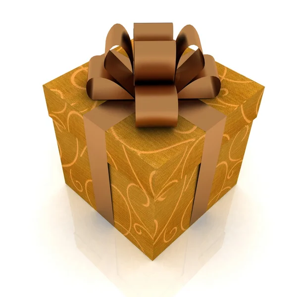 Schöne Geschenkbox — Stockfoto