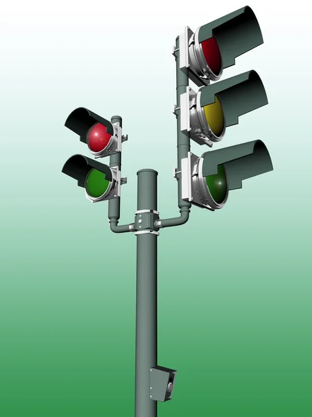 Traffic-light — Stock Photo, Image