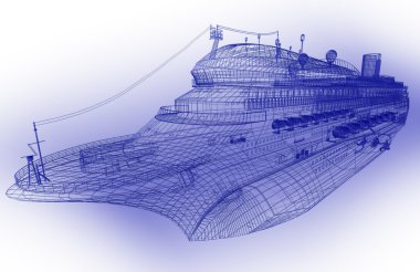 3D modeli luxury liner