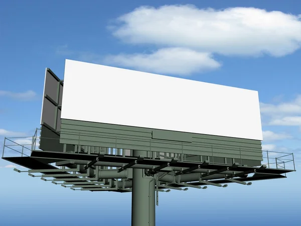 Tom billboard — Stockfoto