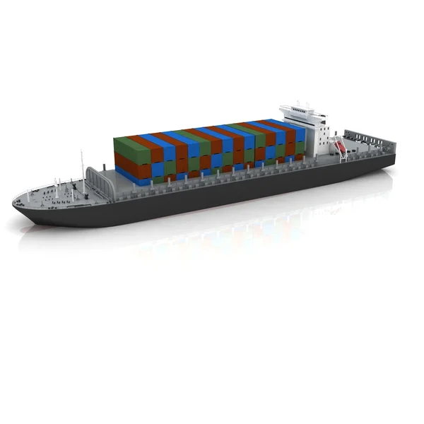 Statek towarowy — Zdjęcie stockowe