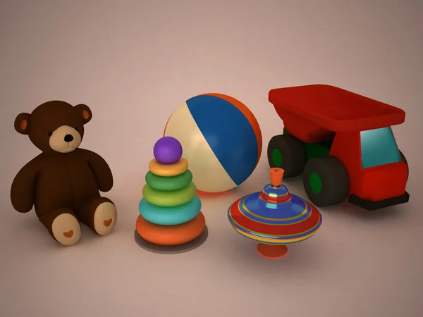 Child's toys — Stock Photo, Image