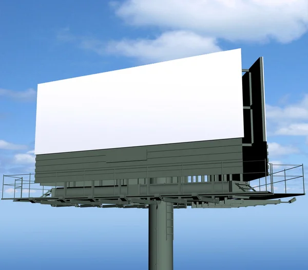 Empty billboard — Stock Photo, Image