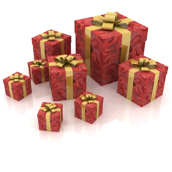 Belle scatole regalo — Foto Stock