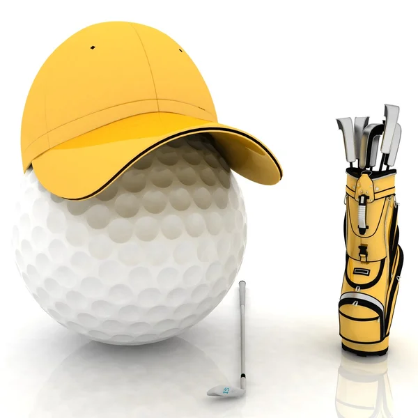 Patřící k hrát golf — Stock fotografie