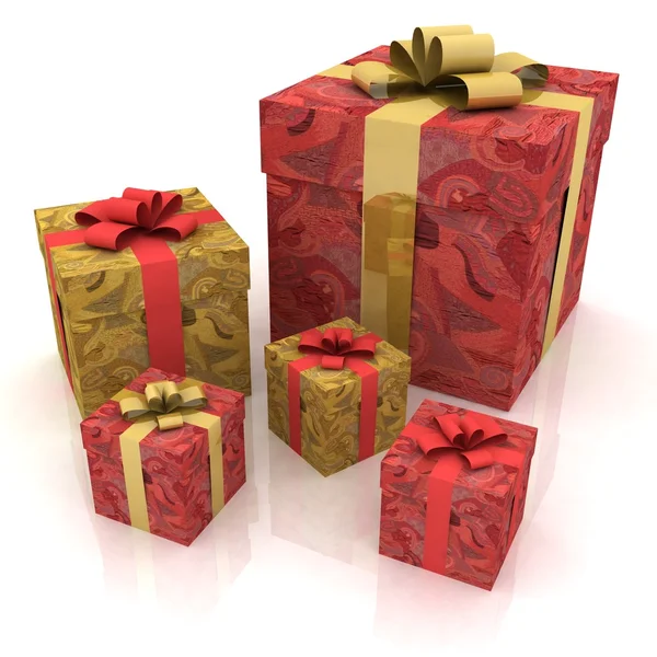 Hermosas cajas de regalo — Foto de Stock