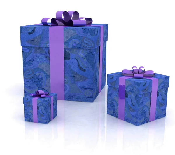 Hermosas cajas de regalo —  Fotos de Stock