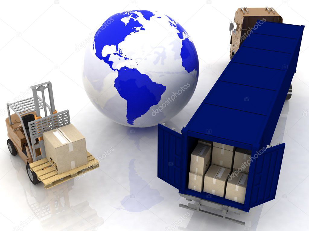 Globe and auto loader with boxes