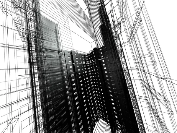 Abstract modern architecture — Stock Photo, Image