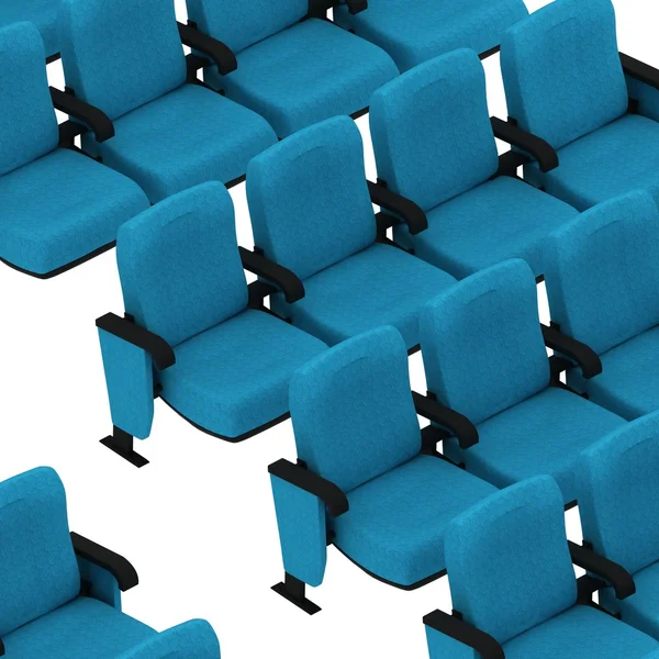 Blauer Sessel — Stockfoto