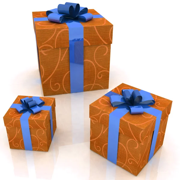 Hermosas cajas de regalo — Foto de Stock