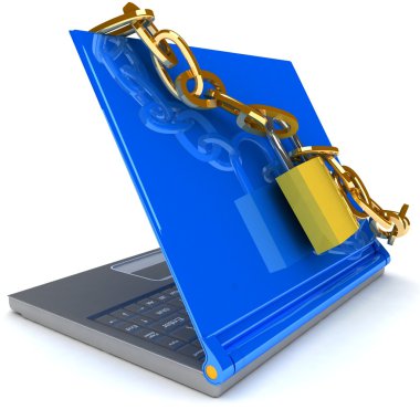 Notebook Security clipart