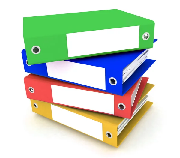 Folders for papers — Stock Photo, Image