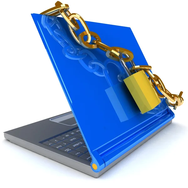Notebook Security — Stock Photo, Image